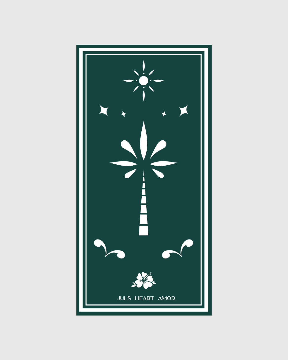 Majestic Beach Towel Vista Green